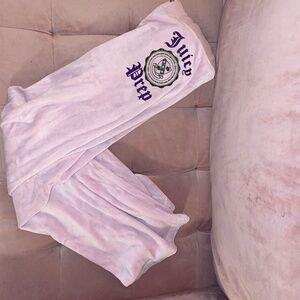 Pink Velour Juicy Couture Pants